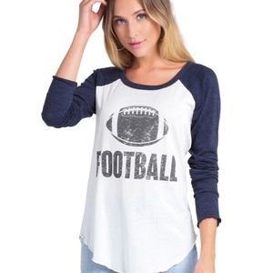 Chaser Football Raglan Top